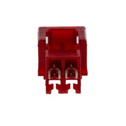 10 pcs - TE Connectivity 2-Way IDC Connector Plug for Cable Mount, 1-Row