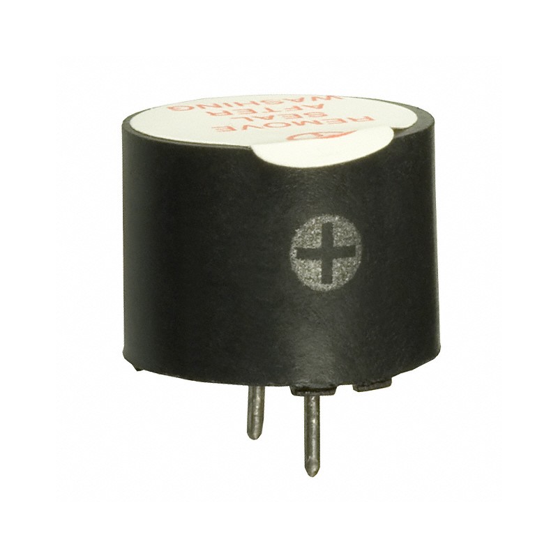 1 pcs : WT-1201 - Buzzers Transducer, Externally Driven Magnetic 1.5 V 50mA 2.4kHz 80dB @ 1.5V, 10cm Through Hole PC Pins