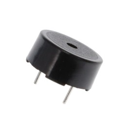 1 pcs : PT-1306T - Buzzers Transducer, Externally Driven Piezo 5 V 5mA 4kHz 80dB @ 5V, 10cm Through Hole PC Pins