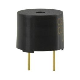 1 pcs : CEM-1206S - Buzzers Transducer, Externally Driven Magnetic 5 V 45mA 2.4kHz 85dB @ 5V, 10cm Through Hole PC Pins
