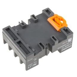 1 pcs - RS PRO 8 Pin 300V DIN Rail Relay Socket, for use with RS PRO RUB Relays