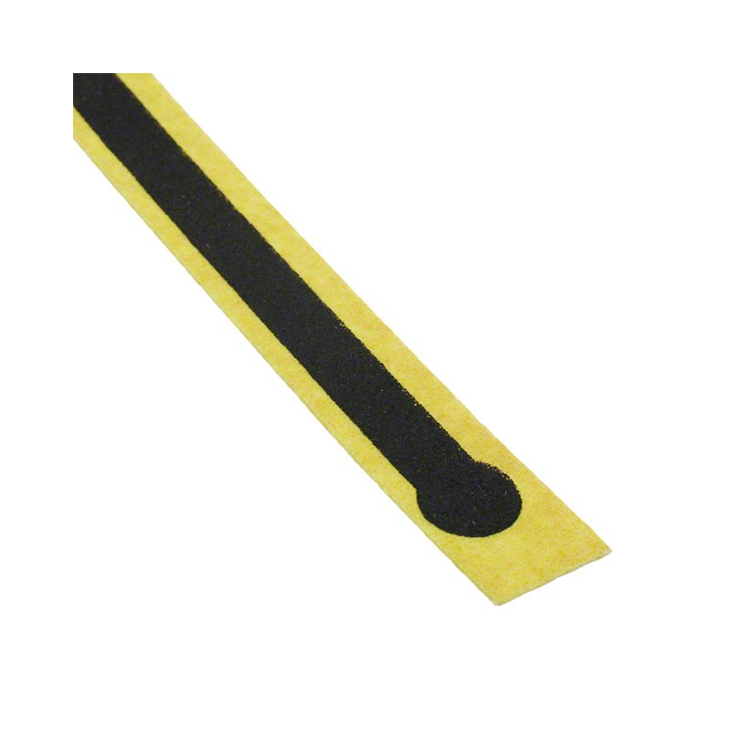 1 pcs : SCS 5402 - Heel Strap (Disposable) One Size Black, Yellow