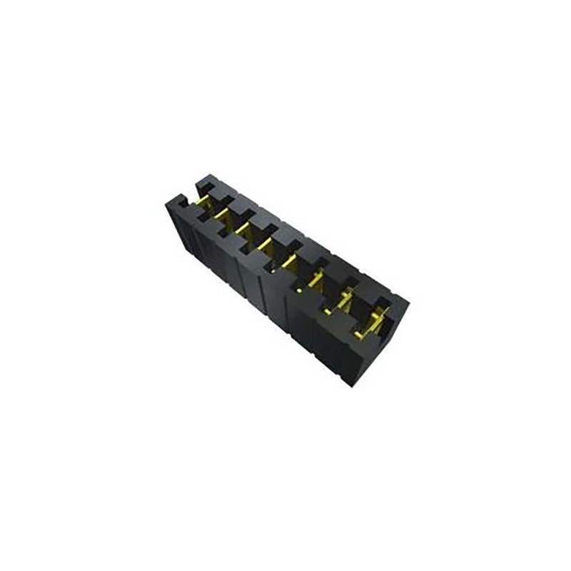 1 pcs - Samtec, MNT Shunt Straight Black shunt 8 Way 1 Row 2.54mm Pitch