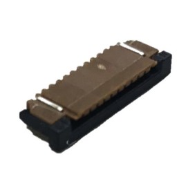 10 pcs - Amphenol Communications Solutions 1mm Pitch 8 Way Right Angle FPC Connector, Bottom Side Contact