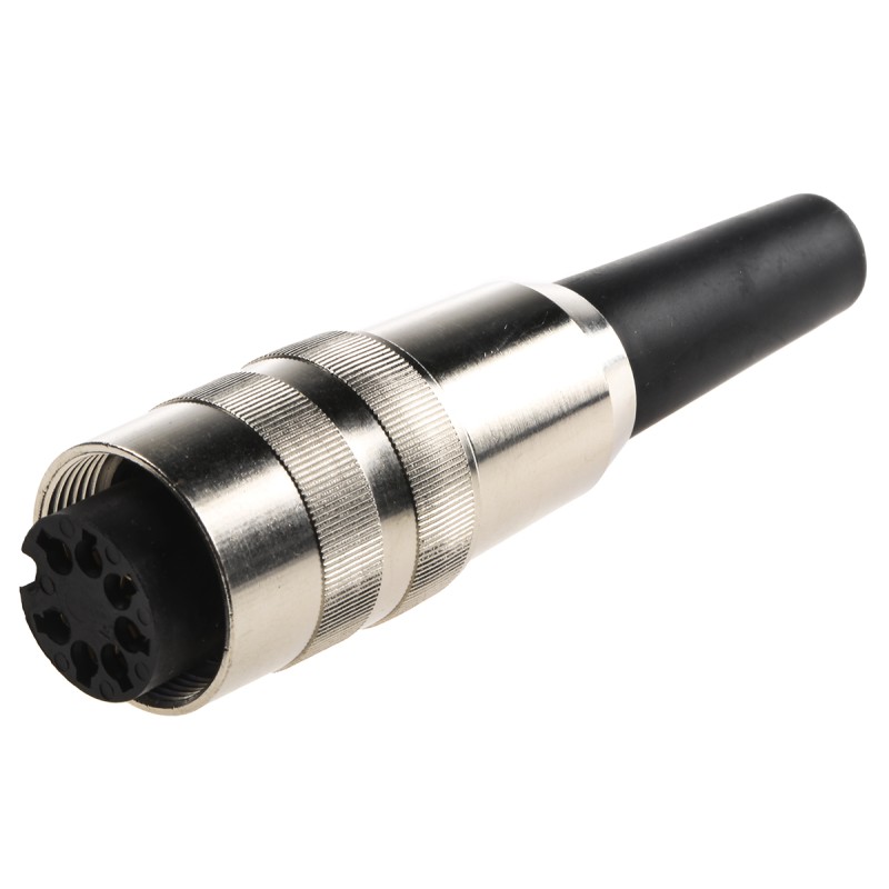 1 pcs - Lumberg, KV 7 Pole M16 Din Socket, DIN EN 60529, 5A, 60 V ac IP40, Screw On, Female, Cable Mount
