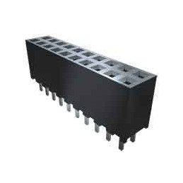 1 pcs - Samtec SQW Series Straight Through Hole Mount PCB Socket, 40-Contact, 2-Row, 2mm Pitch, Solder Termination