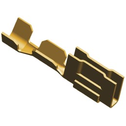 10 pcs - TE Connectivity CST-100 II Series Female Crimp Terminal, 26AWG Min, 22AWG Max