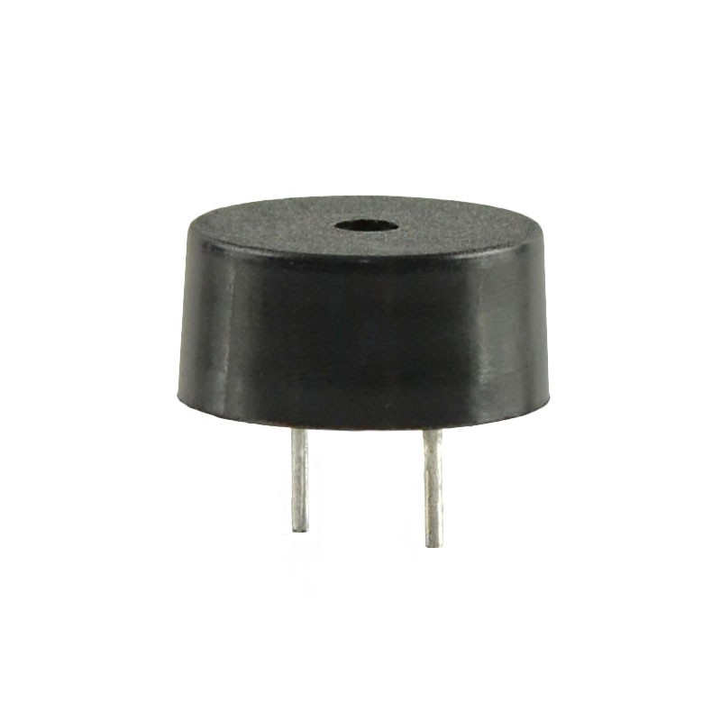 1 pcs : CPT-1255C-090 - Buzzers Transducer, Externally Driven Piezo 7mA 4kHz 80dB @ 9V, 10cm Through Hole PC Pins
