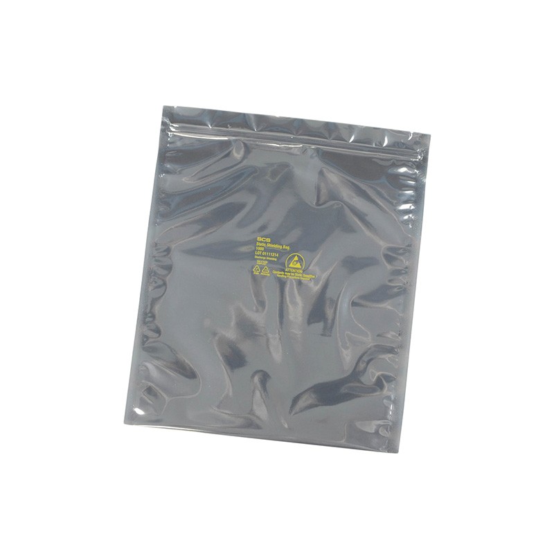 1 pcs : SCS 3001024 - Static Shielding Bag &lt10nJ Energy Shielding Silver 10' (254mm) X 24' (609.6mm)