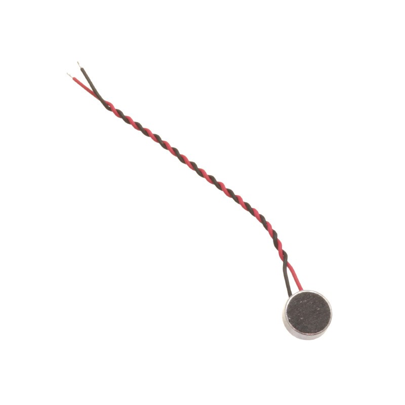 1 pcs : EM-6022L-38 - 50 Hz ~ 10 kHz Analog Microphone Electret Condenser 1 V ~ 10 V Omnidirectional (-38dB ±3dB @ 94dB SPL) Wir