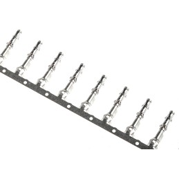 10 pcs - TE Connectivity Female Crimp Circular Connector Contact, Wire Size 17 - 13 AWG