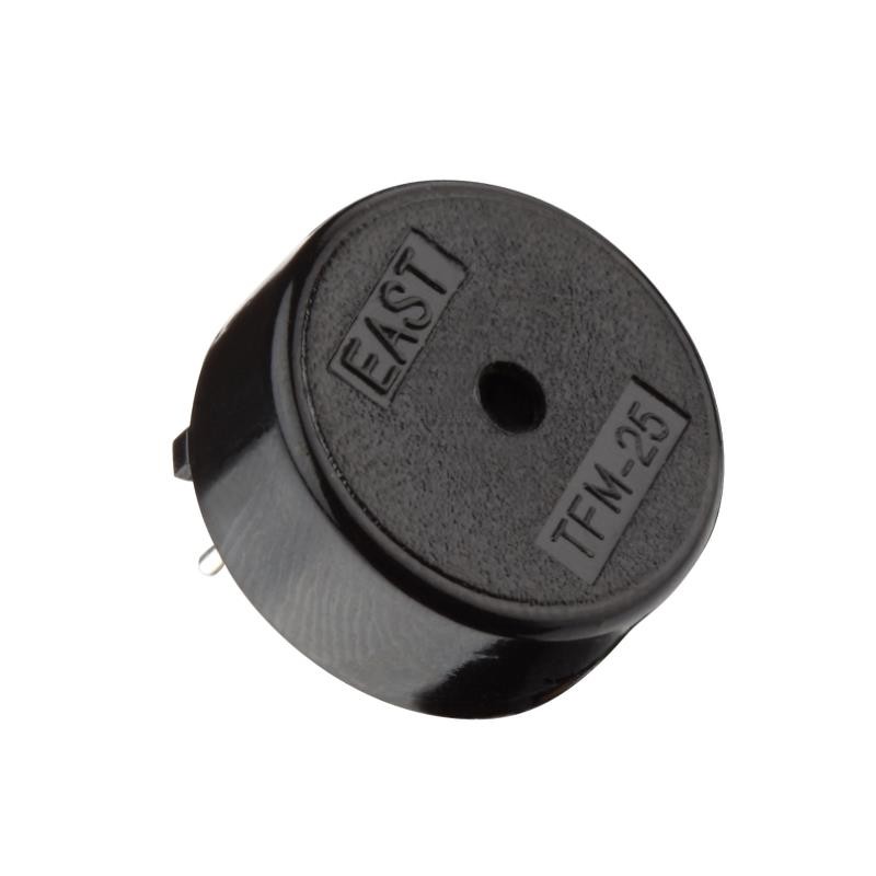 1 pcs : TFM-25E - Buzzers Transducer, Externally Driven Piezo 3 V 3mA 2kHz 60.46dB @ 3V, 30cm Through Hole PC Pins