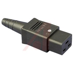 1 pcs - Bulgin Cable Mount IEC Connector, 16A, 250 V