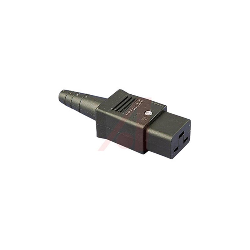1 pcs - Bulgin Cable Mount IEC Connector, 16A, 250 V