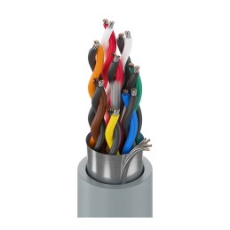 1 Box of 304 M - Belden Twisted Pair Data Cable, 8 Pairs, 0.2 mm², 16 Cores, 24 AWG, Screened, 304m, Chrome Sheath