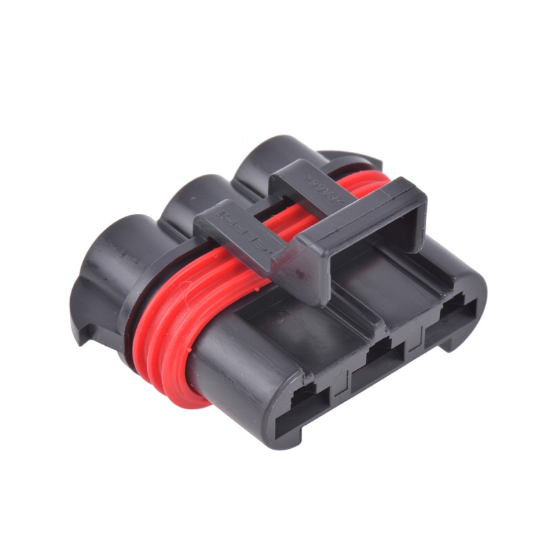 10 pcs - Delphi, Metri-Pack 630 Automotive Connector Socket 3 Way, Crimp Termination