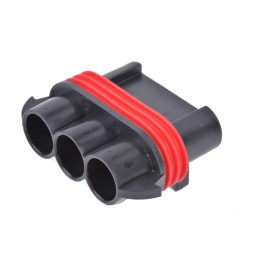 10 pcs - Delphi, Metri-Pack 630 Automotive Connector Socket 3 Way, Crimp Termination