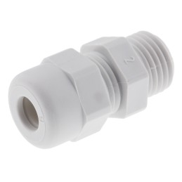 1 Box of 5 - SIB WADI-TEC Series Grey PA 6 Cable Gland, PG7 Thread, 3mm Min, 6mm Max, IP68