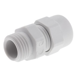 1 Box of 5 - SIB WADI-TEC Series Grey PA 6 Cable Gland, PG7 Thread, 3mm Min, 6mm Max, IP68