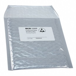 1 pcs : SCS 23087 - Static Shielding Bag (Cushioned) &lt20nJ Energy Shielding Silver 8' (203.2mm) X 7' (177.8mm)
