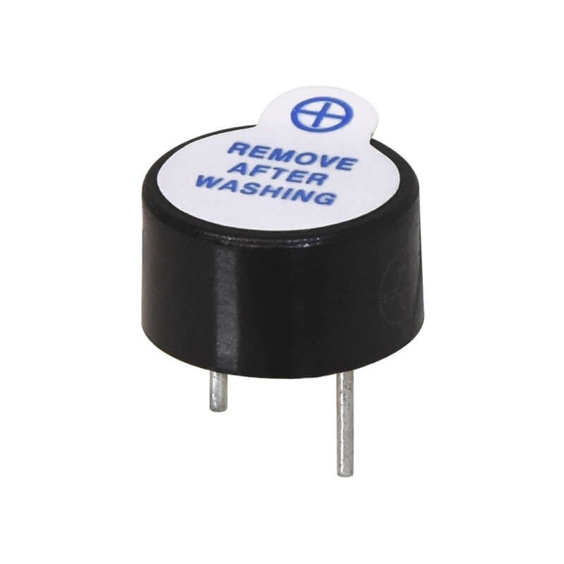 1 pcs : CMI-9605-1280T - Buzzers Indicator, Internally Driven Magnetic 12 V 30mA 2.7kHz 80dB @ 12V, 10cm Through Hole PC Pins