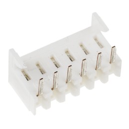 5 pcs - Molex KK 254 Series Right Angle Through Hole Mount PCB Socket, 6-Contact, 1-Row, 2.54mm Pitch, Solder Termination
