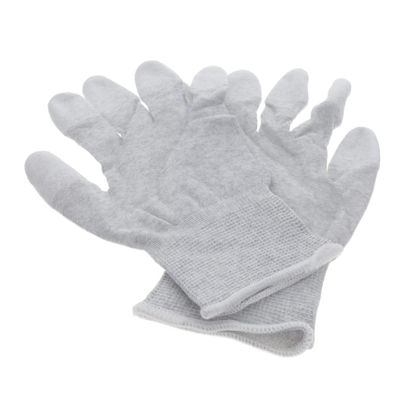 1 pcs : ACL Staticide Inc GLKT-S - Yarn Gloves, Non Gendered - Dissipative Small Tipped Fingers