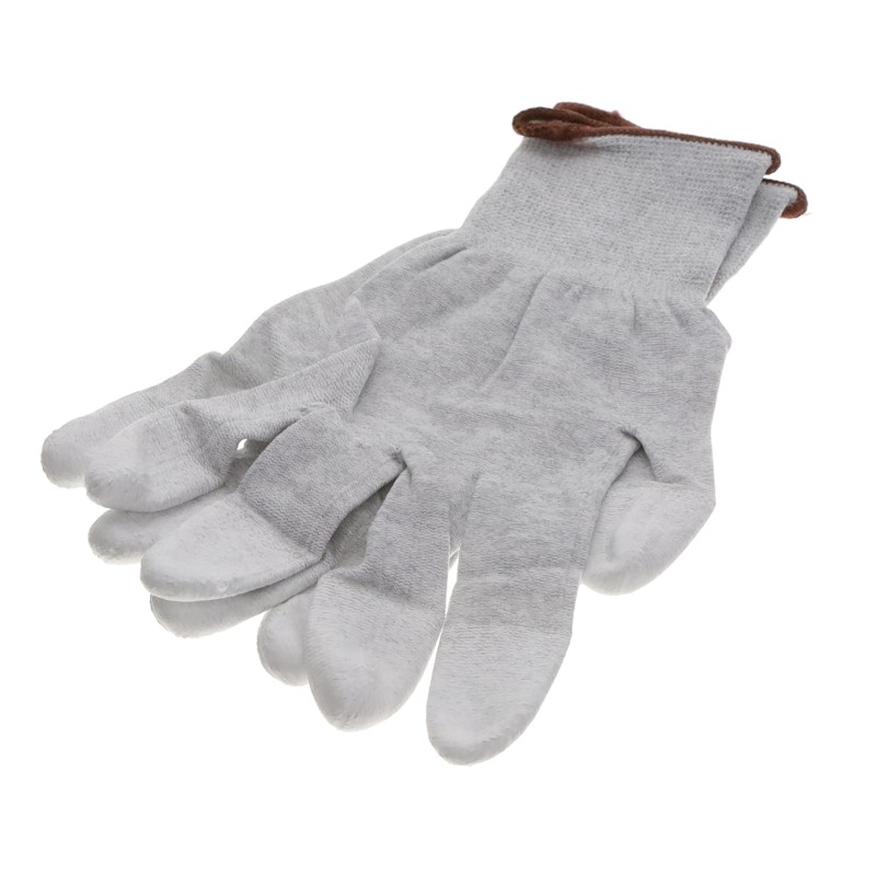 1 pcs : ACL Staticide Inc GLKT-L - Yarn Gloves, Non Gendered - Dissipative Large Tipped Fingers