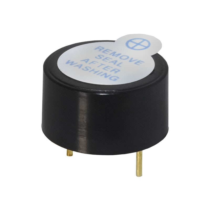 1 pcs : CPI-1375-80T - Buzzers Indicator, Internally Driven Piezo 12 V 7mA 4kHz 80dB @ 12V, 10cm Through Hole PC Pins