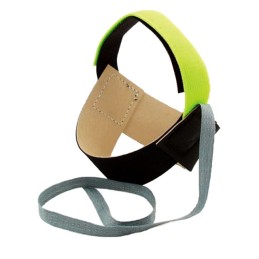 1 pcs : Botron Company Inc. B7530 - Heel Strap (Sole Coverage) One Size 1 MOhms Yellow