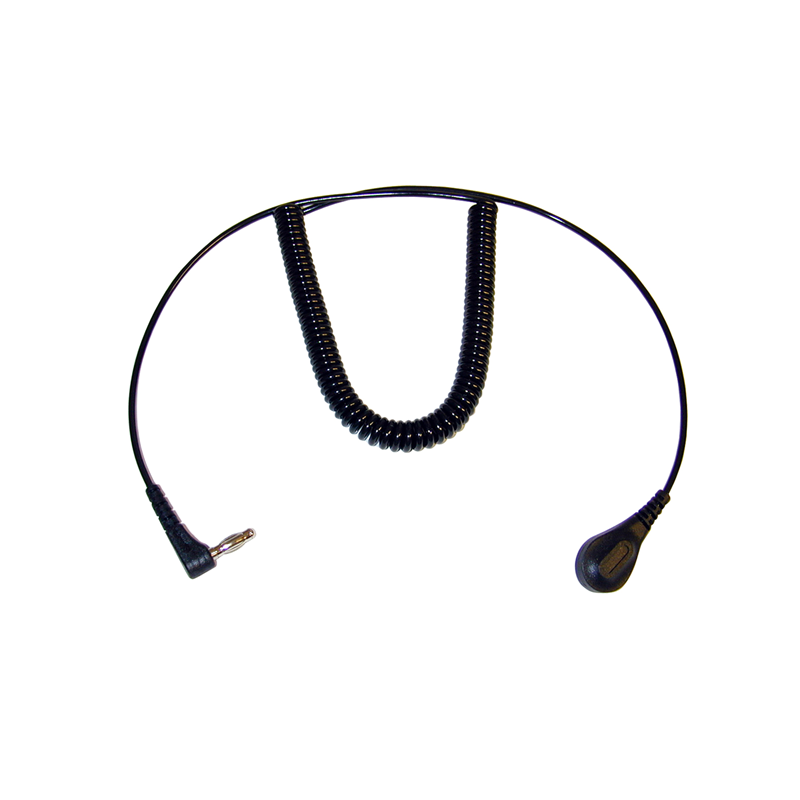 1 pcs : Transforming Technologies CC9043R - Cord (For Wrist Straps) 12' (3.66m) 1 mOhms Black