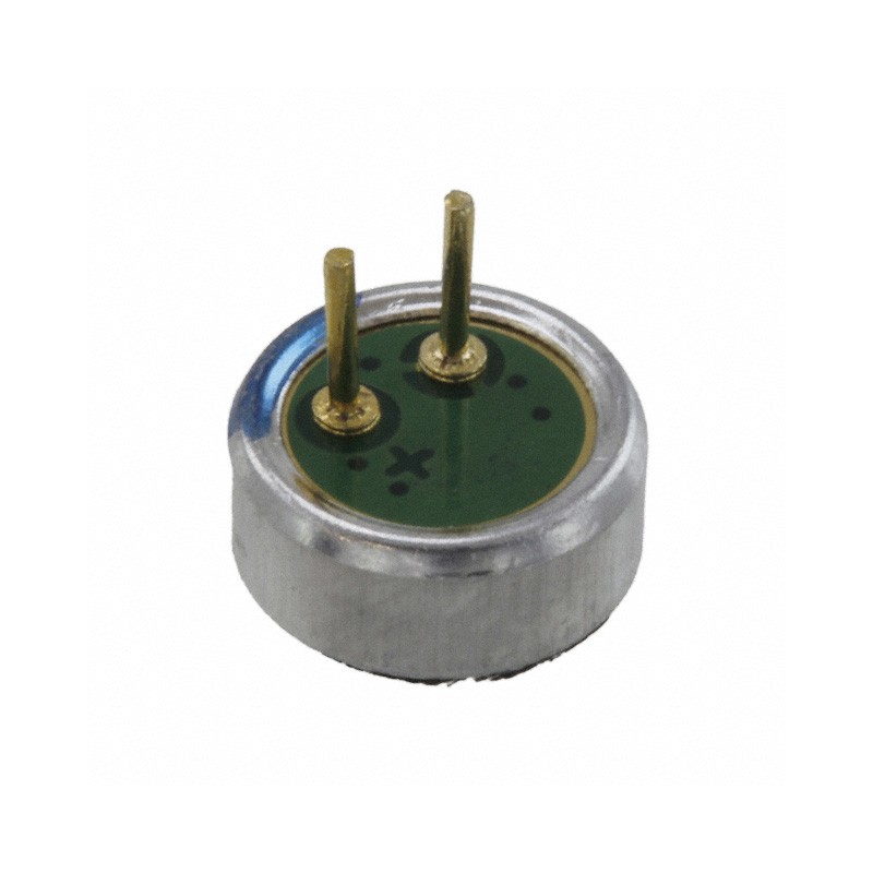 1 pcs : EM-6027P - 100 Hz ~ 15 kHz Analog Microphone Electret Condenser 1 V ~ 10 V Omnidirectional (-43dB ±5dB @ 94dB SPL) PC Pi