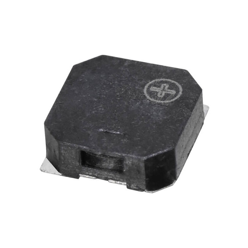 1 pcs : CMT-7525-80-SMT-TR - Buzzers Transducer, Externally Driven Magnetic 3.6 V 100mA 2.73kHz 80dB @ 3.6V, 10cm Surface Mount 