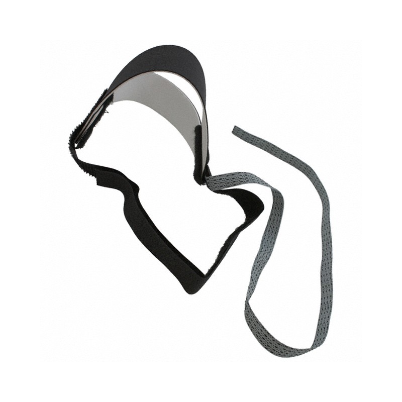 1 pcs : SCS HGC1M-EC - Heel Strap 1.5' (0.46m) One Size 1 MOhms Black