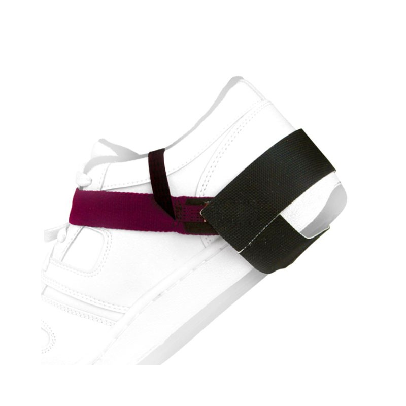 1 pcs : Desco 24724 - Heel Strap One Size 2 MOhms Black, Burgundy