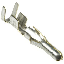 10 pcs - TE Connectivity .093 Commercial Series Male Crimp Terminal, 20AWG Min, 14AWG Max