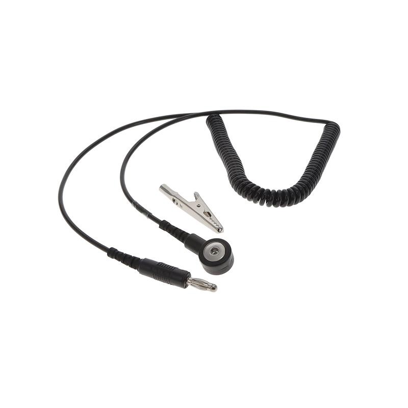 1 pcs : ACL Staticide Inc 8107 - Cord (For Wrist Straps) 6' (1.83m) 1 MOhms Black