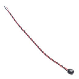 1 pcs : MW042502-1 - 50 Hz ~ 16 kHz Analog Microphone Electret Condenser 1 V ~ 10 V Omnidirectional (-25dB ±3dB) Wire Leads