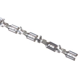 1 Pack of 72000 - TE Connectivity FASTIN-FASTON .187 Uninsulated Female Spade Connector, Receptacle, 4.75 x 0.81mm Tab Size, 1mm