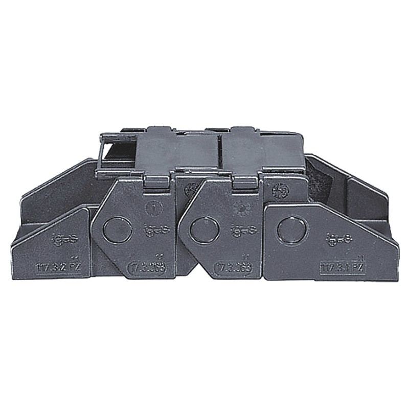 1 Pair - Igus Polymer Cable Trunking Accessory, 17, E16, e-chain, Z16