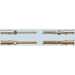 10 pcs - H-D Female 10A Crimp Contact for use with Heavy Duty Power Connector