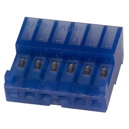 50 pcs - TE Connectivity 8-Way IDC Connector Socket for Cable Mount, 1-Row