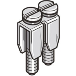 10 pcs - Entrelec BJM Series Jumper Bar for Use with G32, TH35-15, TH35-7.5