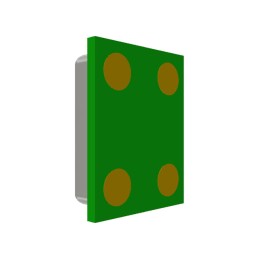 1 pcs : AMM-3742-T-R - 50 Hz ~ 20 kHz Analog Microphone MEMS (Silicon) 1.5 V ~ 3.6 V Omnidirectional (-42dB ±1dB) Solder Pads