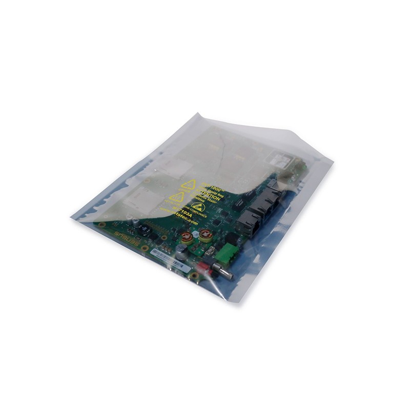 100 pcs : Estatec EXT-1002-3X5 - Static Shielding Bag &lt10nJ Energy Shielding Silver 3' (76.2mm) X 5' (127mm)