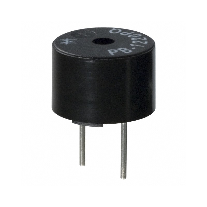 1 pcs : PB-1220PQ - Buzzers Transducer, Externally Driven Magnetic 1.5 V 40mA 2.048kHz 85dB @ 1.5V, 10cm Through Hole PC Pins