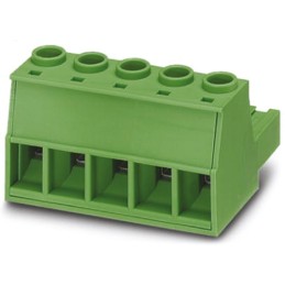 1 pcs - Phoenix Contact 10.16mm Pitch 4 Way Pluggable Terminal Block, Plug, Plug-In, Screw Termination