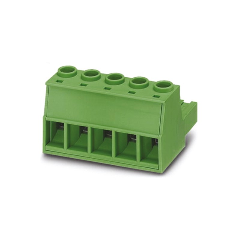 1 pcs - Phoenix Contact 10.16mm Pitch 4 Way Pluggable Terminal Block, Plug, Plug-In, Screw Termination