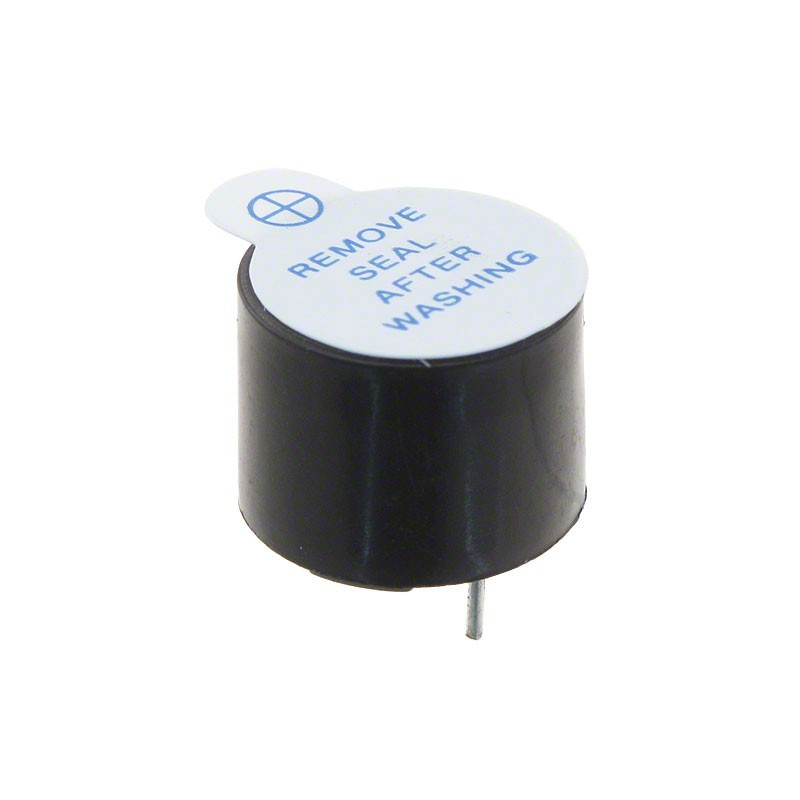 1 pcs : WST-1205S - Buzzers Indicator, Internally Driven Magnetic 5 V 40mA 2.3kHz 85dB @ 5V, 10cm Through Hole PC Pins