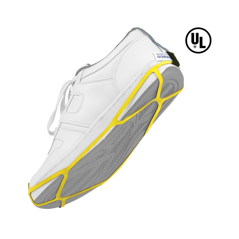 1 pcs : Desco 17273 - Heel Strap (Sole Coverage) XLarge 1 MOhms Yellow